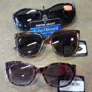 NWT 3 Pair Of Womens Foster Grant Sunglasses
